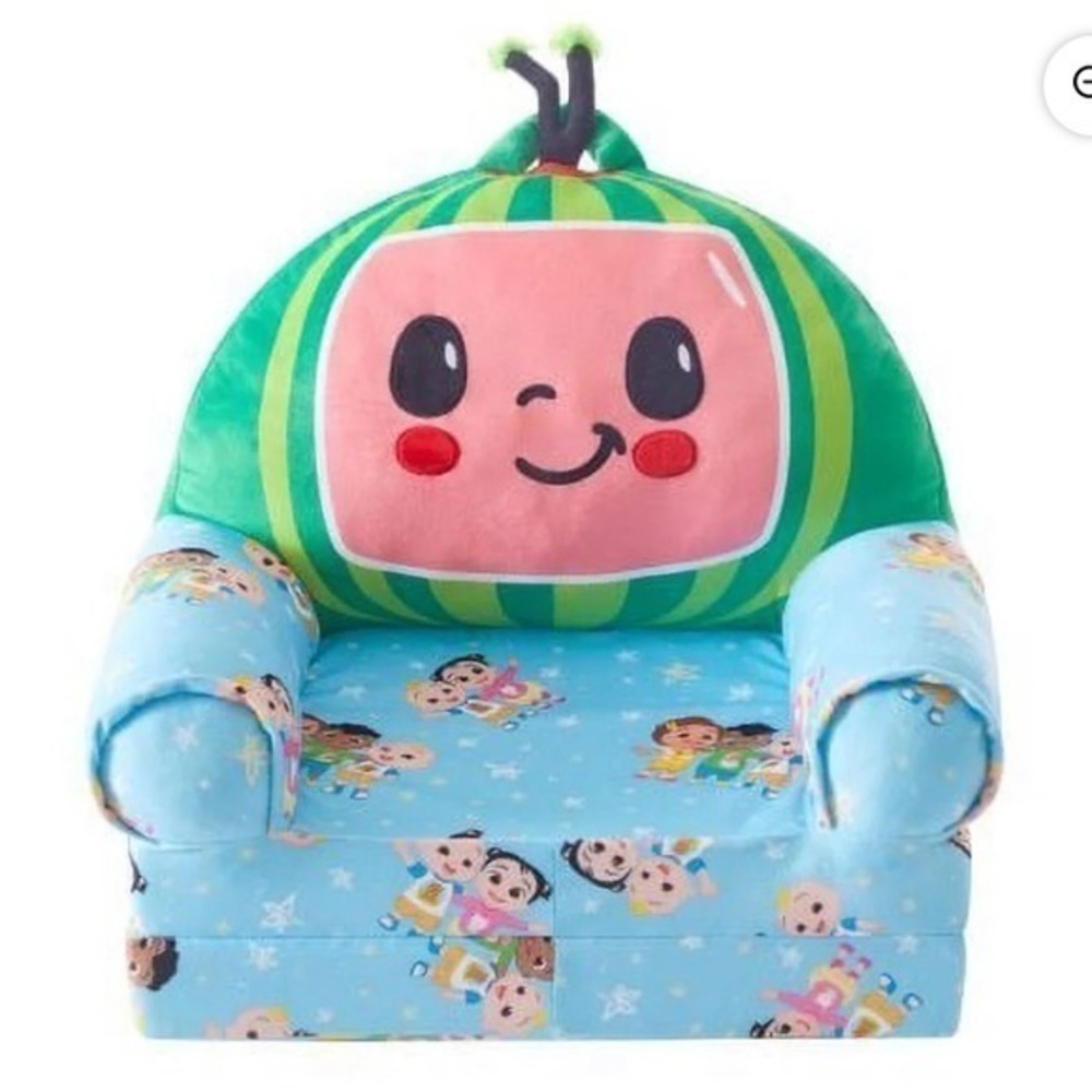 Cocomelon Kids Cartoon Character Armchair Foldout Chair
